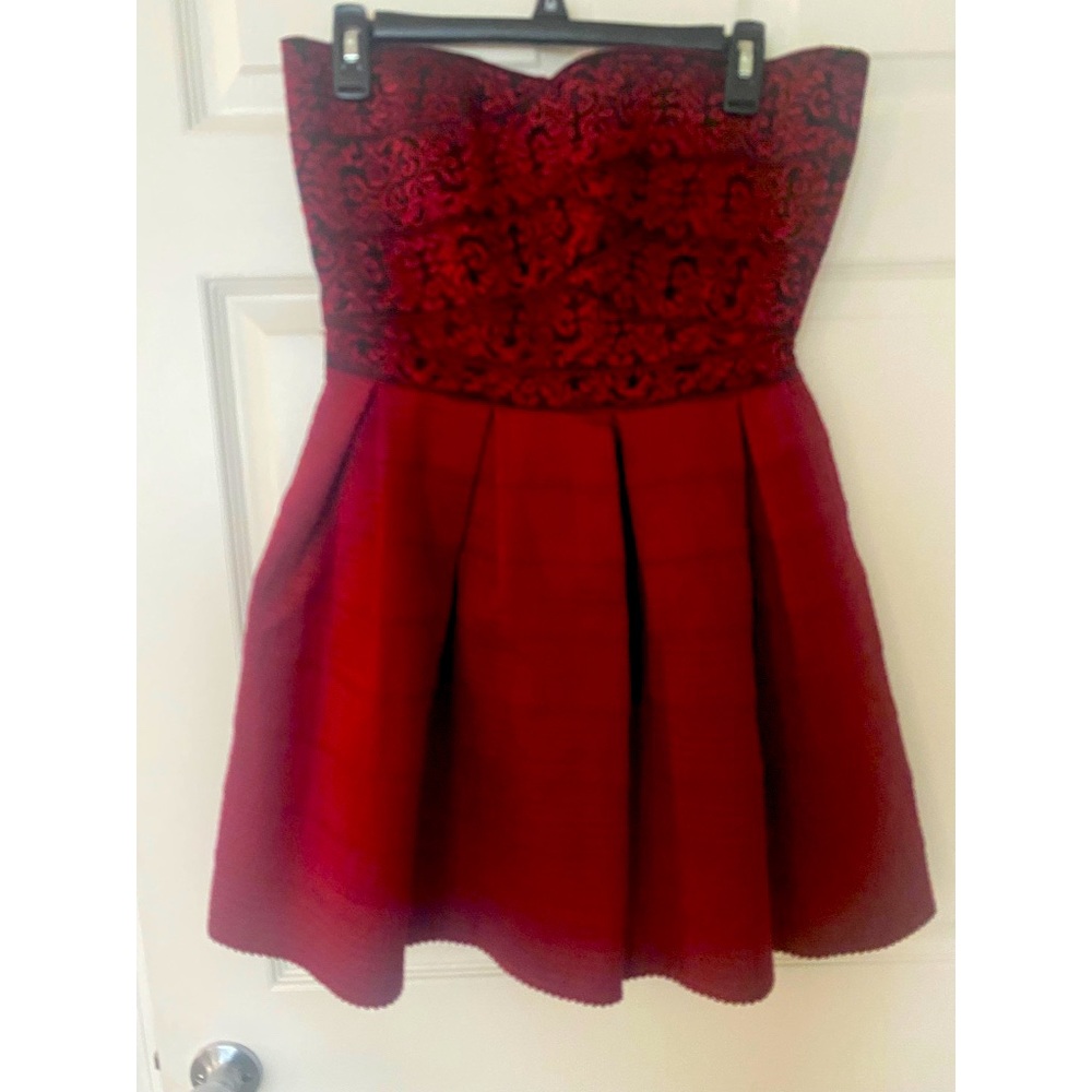 Miami burgundy mini dress